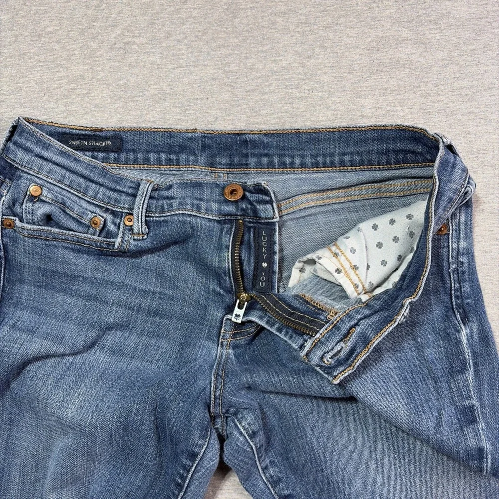 Lucky Brand Jeans Sweet'n Straight Women's Blue Denim - Fits 31x31 -missing Tags